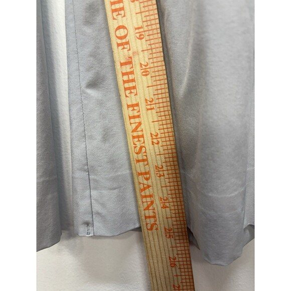 Athleta Womens Tribeca Wide Leg Crop Pants Gray Stretch Lightweight Sz 4 - Picture 10 of 16